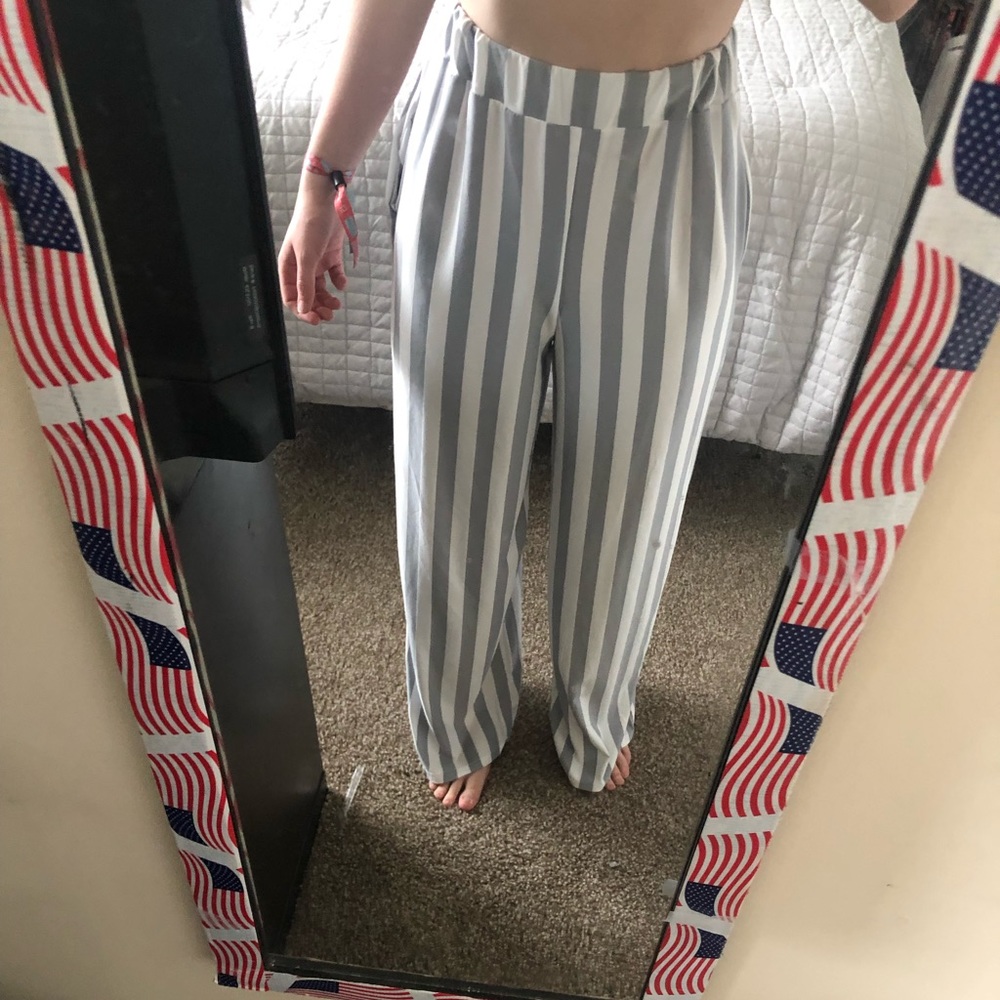 Zaful Striped Pants